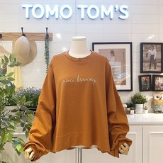 토모톰스 앞뒤언발 메르시 티셔츠(DT20F8TS3005)