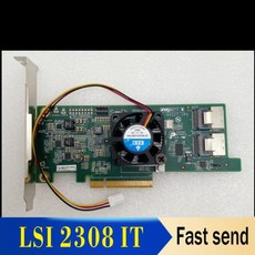 LSI SAS 9300-16i RAID 컨트롤러 카드 12Gbps HBA 버스 어댑터 IT 모드 16 포트 LSI00447 SATA PCIe 확장, 한개옵션0