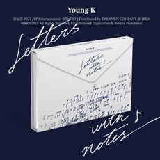 영케이 (Young K) - Letters with notes [포토북80P+포토카드+네컷 퍼즐+편지+포토 스티커] 상품 이미지