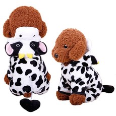강아지 젖소 변신 후드티 BI-A100150 dlt*77206Xw, 젖소_M