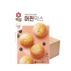 CJ 백설 오븐용머핀믹스, 60개, 500g