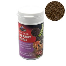 와이비 YB 소라게 전용 사료 갑각류 크랩 먹이 밥 100ml 50g hermit crab 프리미엄 육지 소라게, 1개