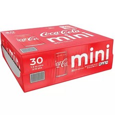 코카콜라 수입 미국 미니 코카 콜라 7.5oz 222ml 30캔, 30개