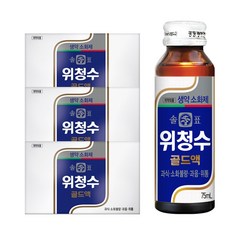 솔표 위청수 골드액, 75ml, 30개