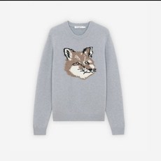 메종키츠네빅폭스니트