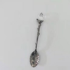 레트로 새겨진 빈티지 커피 스푼 케이크 장식 디저트 스푼 주방용 크리에이티브 우유 믹서, 7.31, 1개