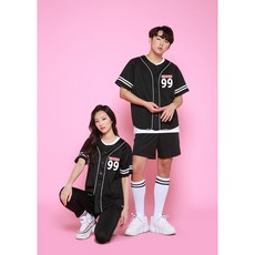 오픈 솔리드 JERSEY CSR-7523 학교 축제 체육대회 반티 단체복 야구 유니폼 - 체육대회반티추천