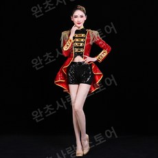 장구공연복 난타 라틴 축제 의상 경연복 중국풍 공연 트로트 재즈 댄스 현대 무용 의상
