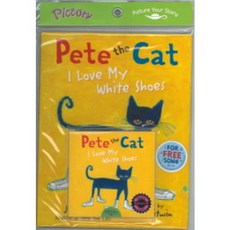 Pictory Pre-Schooler-45 Pete the Cat I Love My White Shoes (Book+CD)