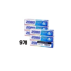 2080 컴플리트액션 쿨민트 치약 120g, 9개