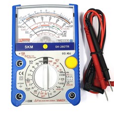 SKM전자 SK-260TR 실습용 아날로그 테스터기,