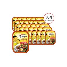 우리엄마 쇠고기 장조림 110g x 30개//반찬 밑반찬 캠핑 해외여행 캔반찬, 30개