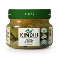 국산 갓김치 1.6kg (400g 4팩) 국내산 톡쏘는 갓의 향과 맛 (강지영 김치) 대통령상수상 명품 갓김치 젓갈소믈리에 알베르토 김치 kimchi Korean Food