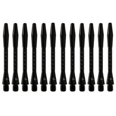 12Pcs 다트 샤프트 금속 다트 표준 다트 로드 다트 액세서리 알루미늄 합금 다트 로드 다트 게임 다트 스템 교체