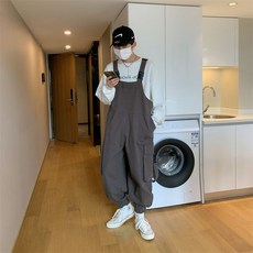 남성오버롤점프수트