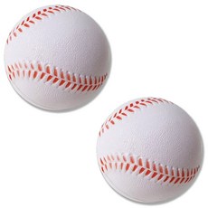 6.3 7.0 스펀지 야구공 2P 3P 4P 안전 스펀지공 야구 소프트볼 연습공, 스펀지 야구공 7.0cm, 2개