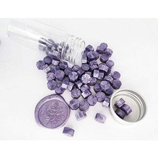 Gpeal - 메탈릭 라벤더 색상 씰링 왁스 비즈 80개입, 본문참고, Gpeal - 메탈릭 라벤더 색상 씰링 왁스 비즈 80