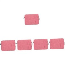 노트북파우치 랩탑슬리브 가방 방수케이스 UKCOCO 5pcs 노트북 캐리어 스탠드 서류가방 태블릿 케이스 15.6인치 홀더 사무용 폴리에스터 여행용 휴대용