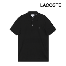 LACOSTE 반팔카라티 코튼 폴로 블랙 DH2050-031 747136 - 라코스테골프웨어