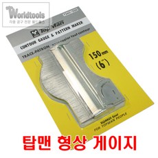 탑맨 형상 게이지/성형게이지/형판게이지, 1개