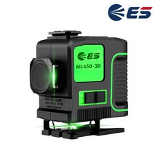 ES산업 ML450-3D 6배 밝기 그린 라인 레이저 레벨기 수평기,