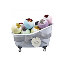 러블리 바쓰 밤 선물세트 10PC 오버사이즈 입욕제, Bath Bomb Balls, One Size