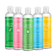시크릿키_프레쉬 토너 248ml 5종 택1, 알로에 수딩 모이스트 토너 248ml