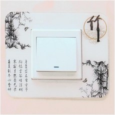 도라에몰77 콘센트보호커버 가리기 전등 패널 가림막 큰사이즈 라지 침실 소켓 벽 선 박스 장식, 다이아몬드 블로섬 (아크릴 )