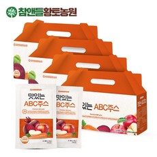 참앤들황토농원 [참앤들황토농원] 맛있는 abc주스 30포 4박스, 4개, 단품없음