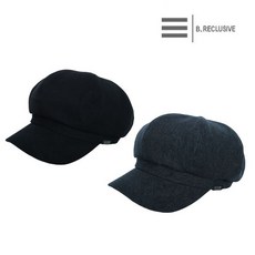 [캡텐] 블랙리클루시브 뉴스보이캡 BK05UNC002
