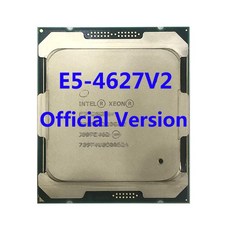 E5-4627V2 Verasion Intel Xeon rocessor 3.3Ghz 8 코어 16M TPD 130W FCLG 호환A2011 용 X79 메인보드, 한개옵션0