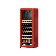 와인셀러 캐비닛 온도 습도 가정용 사무실 탕비실 거실 음료 냉장고 술장고 블랙 레드