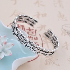 은팔찌 민속 수공예 태국은 해마다여유있음 남녀 상서 작은물고기 팔찌 손목시계