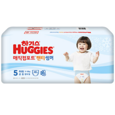 하기스매직컴포트썸머5단계팬티
