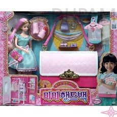 [미미월드] 펼치면 옷장이 되는 미미핸드백 핑크