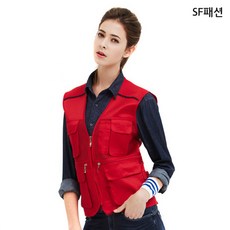11색 가슴망사 컬러 코튼조끼, 블랙(sfmk182)