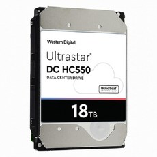 WD Ultrastar DC HC550 (WUH721818ALE6L4) 3.5 SATA HDD (18TB (AS5년)), 선택하세요, 0, 1개 - wuh721818ale6l4