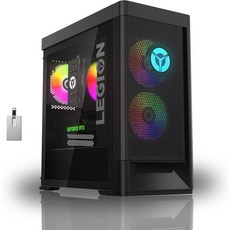 LENOV Region 5i Tower Gen 7 Gaming Desktop Intel Core i712700 프로세서 32GB DDR5 RAM 1TB PCIe SSD HDD, 64GB RAM | 2TB PCIe SSD + 2TB