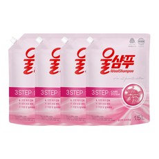 애경 울샴푸 오리지널 리필 1.5L 4개, 애경 울샴푸 오리지널 리필, 1.5L, 4개