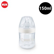 IT43019 누크네이쳐센스 PP 젖병 150ml 화이트 신생아젖병 젖병 젖병건조대 아기젖병 젖병소독기 배앓이젖병 배앓이방지젖병 젖병세척솔 젖병솔 공갈젖꼭지, 단일 젖꼭지 단계