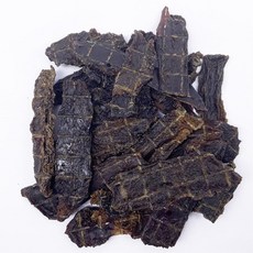  반려견 수제간식 근육관절 강화 소간 육포 4포 강아지져키, 1개 