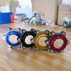 1 pcs 산악 자전거 허브 디스크 브레이크 어댑터 로터 센터 잠금 6 볼트 로터에 록, 1개