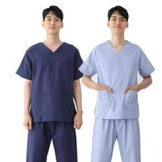아이앤에스 수술복 스크럽복 수술복세트 물리치료사복 수술가운 실험복 병원복 141SJ