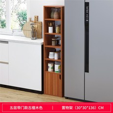 센스업 긴 선반 모듈 거실 주방 수납 정리 우드 원목, 5단 원목