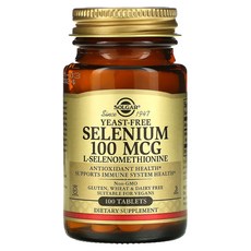 솔가 셀레늄 이스트 프리 100mcg 100정, 1개