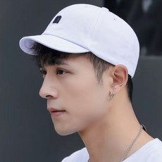 창 짧은 여름모자