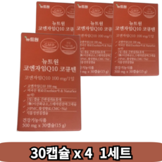 뉴트원 코엔자임 Q10 코큐텐 15g, 120정, 3개