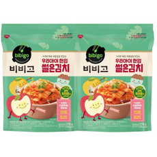 (냉장)비비고 우리아이 한입 썰은김치270gx2개, 270g, 2개