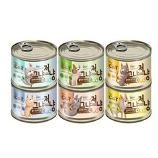 바이캣 그냥저냥 캔 50g 세트, 참치와 연어 50G X 24개, 24개