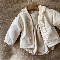 [마지막수량]앤셜리 로라가디건자켓 베베자켓 겨울아기자켓 겨울베베룩 특별한날 데일리룩